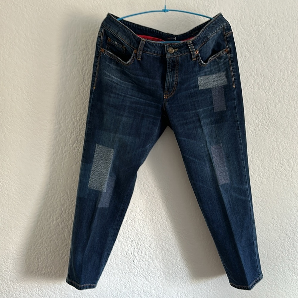 Cambio mid rise cropped jeans
